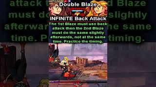 Double Blaze Infinite Back Attack Combo - Streets of Rage 4 #Shorts