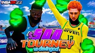 SPAM PLAYS AGAINST THE BEST PLAY-CALLER (DEVINGOD) HE HAS EVER SEEN! COMP PRO-AM FOR $500! NBA 2K22