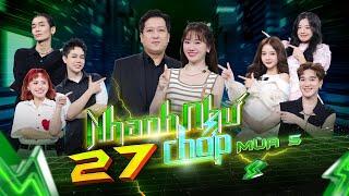 Nhanh Như Chớp Mùa 5 | Tập 27: Ogenus bái Trường Giang làm "sư phụ thính", BB Trần hát live cực mượt