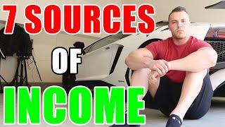 My 7 Sources of Income At 25 (7-Figure Entrepreneur)