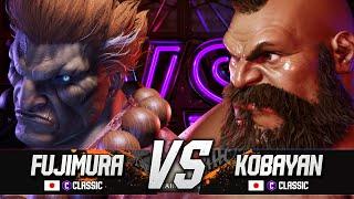 SF6 Fujimura (Akuma) vs Kobayan (Zangief) Street Fighter 6