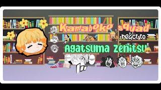 Kamaboko squad react to Agatsuma Zenitsu | spoilers | Zennezu | lots of angst |