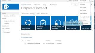How to Create a New SharePoint 2013 Site Template - SharePoint 2013 Tutorials