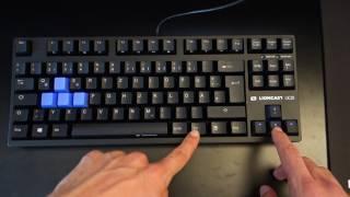 Lioncast LK20 TKL mechanical keyboard review (QWERTZ-Layout) - By TotallydubbedHD