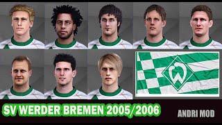 PES 2021 - PREVIEW ORDER FACE SV WERDER BREMEN ( 2005/2006)