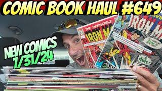 Comic Book Haul #649 I AM IRON MAN! Well Not Really 