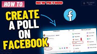 How to create a poll on facebook Group on laptop/pc 2024