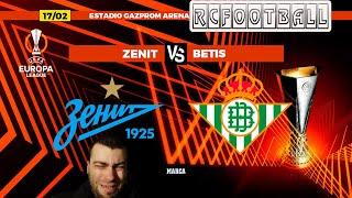 ПРЯМАЯ ТРАНСЛЯЦИЯ Зенит - Бетис Zenith Betis