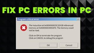 How to Fix PC Errors in Windows | tech with ali | HDD errors resolution | CMD Expert | latest update