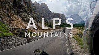 ALPS on a motorbike