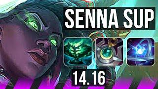 SENNA & Ashe vs SERAPHINE & Jhin (SUP) | 73% winrate, 5/4/16 | EUW Grandmaster | 14.16