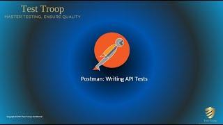 9. Writing Simple API Tests in Postman Using JavaScript