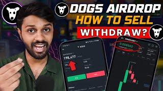  Dogs Coin Airdrop Withdraw - How to SELL DOGS Token  | Withdraw, Claim & Listing? 