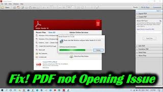 Fix! PDF not Opening in Windows 10