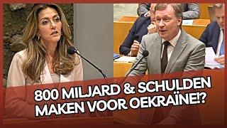 SGP'er & BBB'er Vermeer confronteren Yesilgöz met de MILJARDEN-STEUN voor Oekraïne!