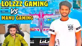 Bgmi Video LoLzZz Gaming vs Manu Gaming i Rush AJ