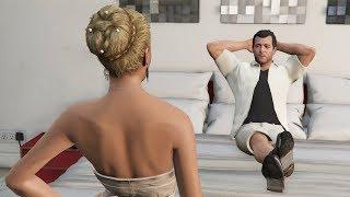 GTA 5 - Best Girlfriend Mission! (Michael and Bride)