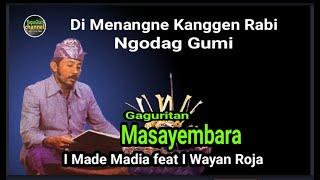 Gaguritan Masayembara. Pupuh Sinom Dasar. I Made Madia feat I Wayan Roja. #gaguritanbali