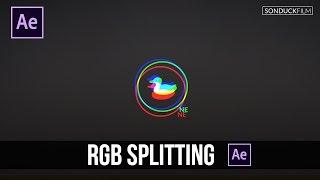 After Effects Tutorial: RGB Splitting - Glitch Effect (No Plugins)