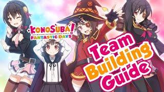 Best 3* AND 1&2* Characters Tier List | Konofan Team Building Guide P1 | Konosuba Fantastic Days