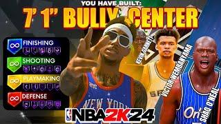 94 BLOCK + 92 DUNK + 93 3PT STRETCH BIG BUILD CAN DO EVERYTHING! BEST CENTER BUILD IN NBA2K24!!!