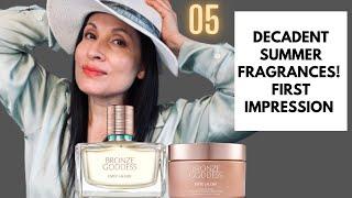 ESTEE LAUDER FRAGRANCE Haul | Bronze Goddess Eau Fraiche & Creme de Soleil Decadent Body Cream #05