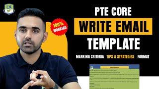PTE Core Write Email Template | In-Depth Explanation, Tips, Tricks & Strategies | Language Academy