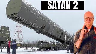 SATAN 2 il PIÙ POTENTE MISSILE NUCLEARE ️ RUSSO ( uno solo può scatenare l’inverno nucleare)