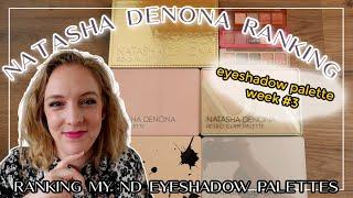 RANKING NATASHA DENONA // All my Natasha Denona eyeshadow palettes #eyeshadowpaletteweek