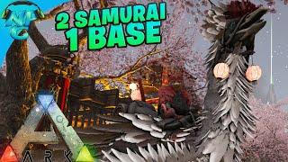 2 Samurai 1 Base?! - The Dawn of ARK Empires! - ARK Game of Obelisks