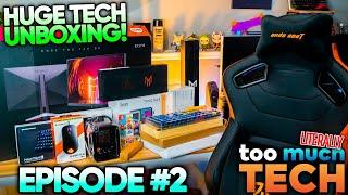 LITERALLY Too Much Tech Unboxing! (Ep.2) (Kalamity Cables, BenQ, Anda Seat, Matrix Keyboards)