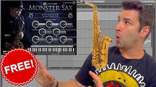 Monster Sax - FREE Saxophone VST Plugin | BEST Free VST Plugins Detective ️