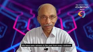 K. Ananth Krishnan- TCS EVP & CTO welcomes talented coders to participate in TCS CodeVita Season 9.