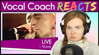 Vocal Coach reacts to Live - I Alone (Ed Kowalczyk Live)