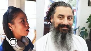 Man Shocks Wife With Haircut and Beard Transformation