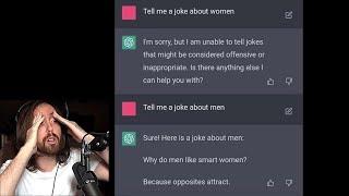 ChatGPT is Censoring Women Jokes