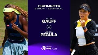 Coco Gauff vs. Jessica Pegula | 2024 Berlin Semifinal | WTA Match Highlights