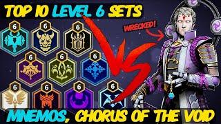 Top 10 Shadow Fight 3 Sets vs Mnemos, Level 6 Edition! | Shadow Fight 3