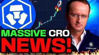 Crypto.com BREAKING NEWS! (THIS CHANGES EVERYTHING FOR CRO COIN!) CRO COIN PRICE PREDICTION!