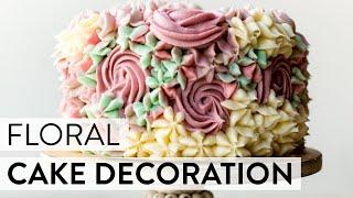 Floral Cake Decoration | Sally's Baking Recipes