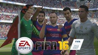 FIFA 16 - Probando la Demo - Barcelona Vs Real Madrid, el día de los Penalties