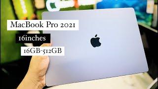 Macbook pro 2021 16inches 16/512