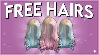 THE BEST NEW UNIQUE FREE HAIRS IN THIE NEW ROBLOX EVENT COME NOW!