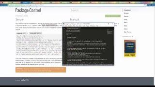 Configure sublime text 3 for angularJs and web development