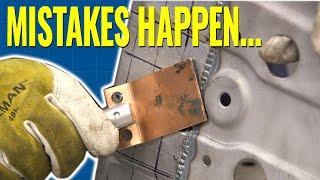 How to Fix Holes in Thin Metal When MIG Welding - Sheet Metal Tips and Tricks