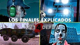 Todos Los Finales EXPLICADOS De Left 4 Dead 1 | Curiosidades Misterios Y Secretos | PARTE FINAL