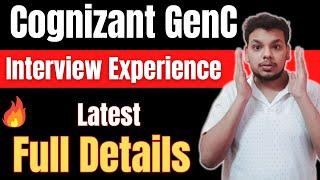 Cognizant GenC 2024 Interview Experience | Cognizant Actual Interview Questions | #Cognizant Latest