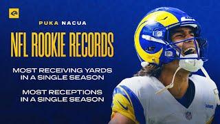 Puka Nacua “Rookie Record Breaking” 2023-2024 Highlights