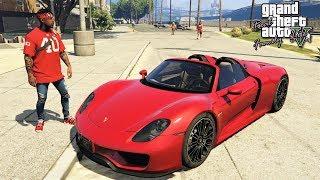 GTA 5 REAL LIFE MOD |#41 MY NUEVO 918 SPYDER (REAL FAMILY LIFE MODS)