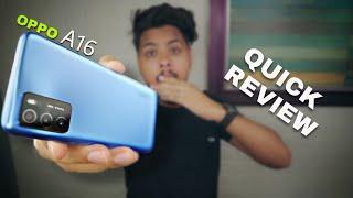 OPPO A16 Unboxing & First impression | Camera Test | Game Test | Specifications & More [4K]